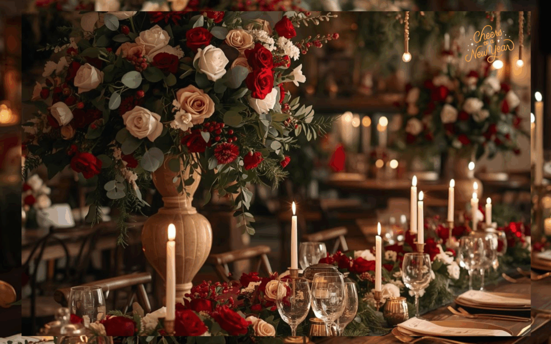 A California Christmas: Warm, Romantic Floral Ideas for Holiday Gatherings & New Year’s Eve