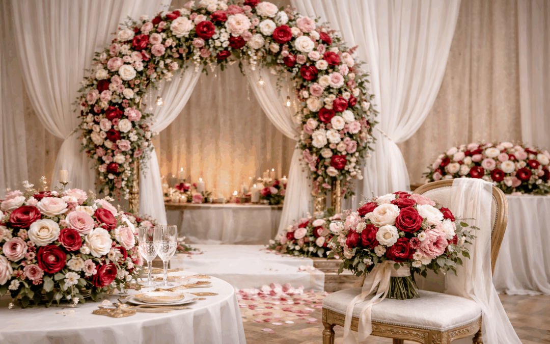 Valentine’s Day Weddings: Floral Design That Tells a Love Story