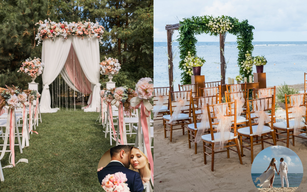Sun, Sea, and Blooms: Floral Arrangements for Orange County, California July Weddings